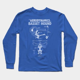 The Aerodynamics of a Basset Hound Long Sleeve T-Shirt